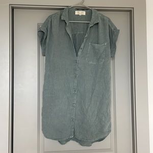 Cloth & Stone ButtonUp TeeShirt Dress